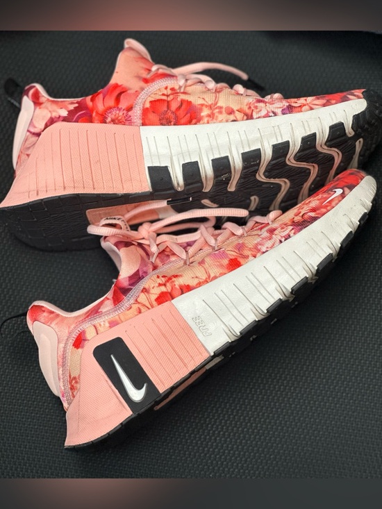 Nike Shoes - women's 9.5 Nike Pink Floral Athletic Sneakers- Can't Get Them Anywhere But Here